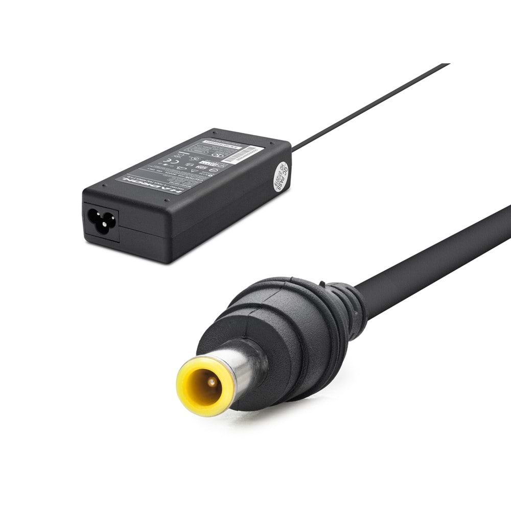 HADRON HD702 Laptop Adaptörü 90W 19V 4.74A 5.5x3.0 mm Samsung LG Siyah