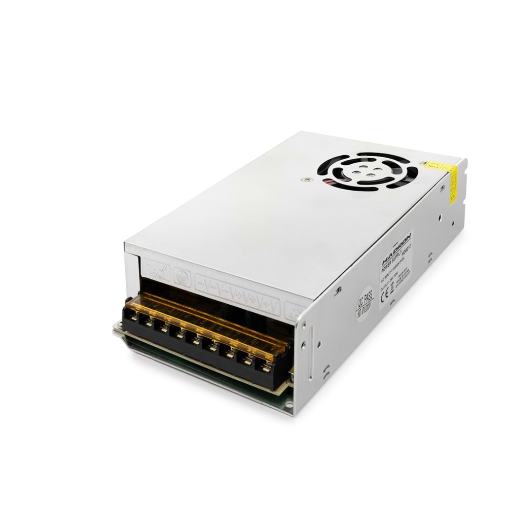 HADRON HD8212 LED Kamera Adaptörü Metal Kasalı Fanlı 240W 24V 10A