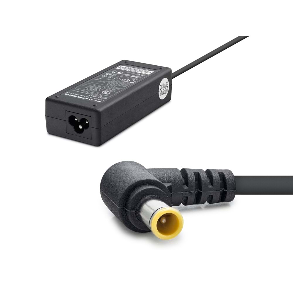 HADRON HD8834 Monitör Adaptörü 49W 14V 3.5A 6.5x4.4 mm Siyah