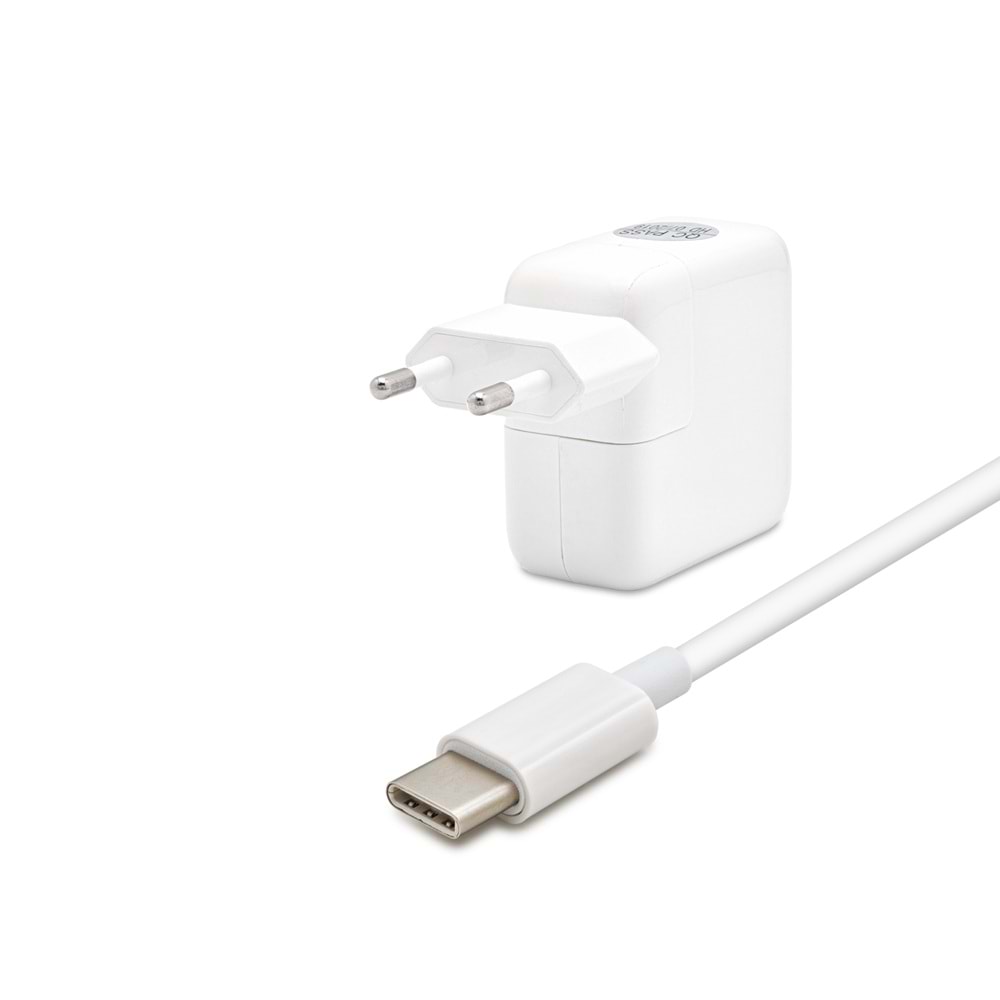 HADRON HD8839 Laptop Adaptörü 30W 14.5V 2A Type-C MacBook Beyaz