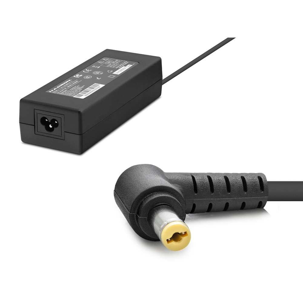 HADRON HD8865 Laptop Adaptörü 135W 19V 7.1A 5.5x1.7 mm Acer Siyah