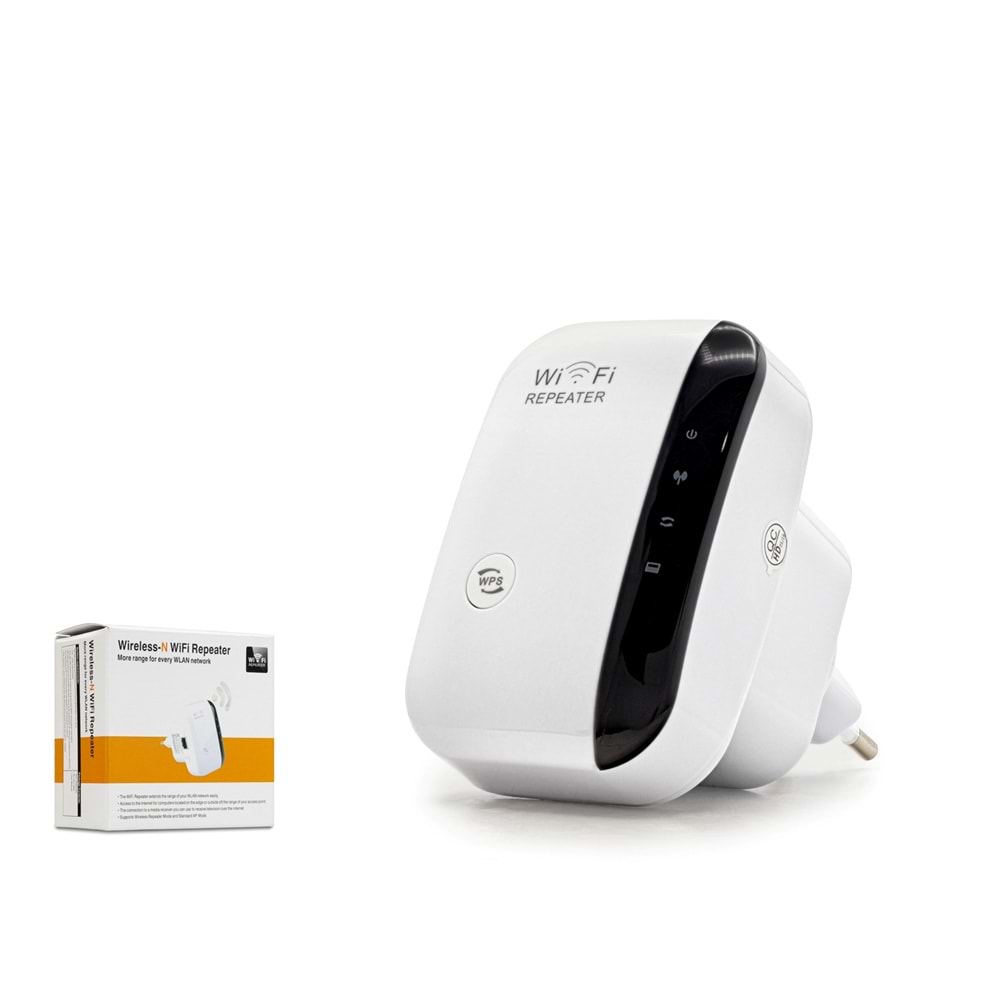 HADRON HD9100 WiFi Repeater 300 Mbps Beyaz