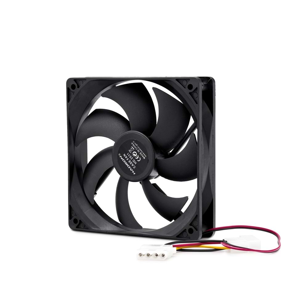HADRON HDX1501 Kasa Fanı 120 mm Siyah