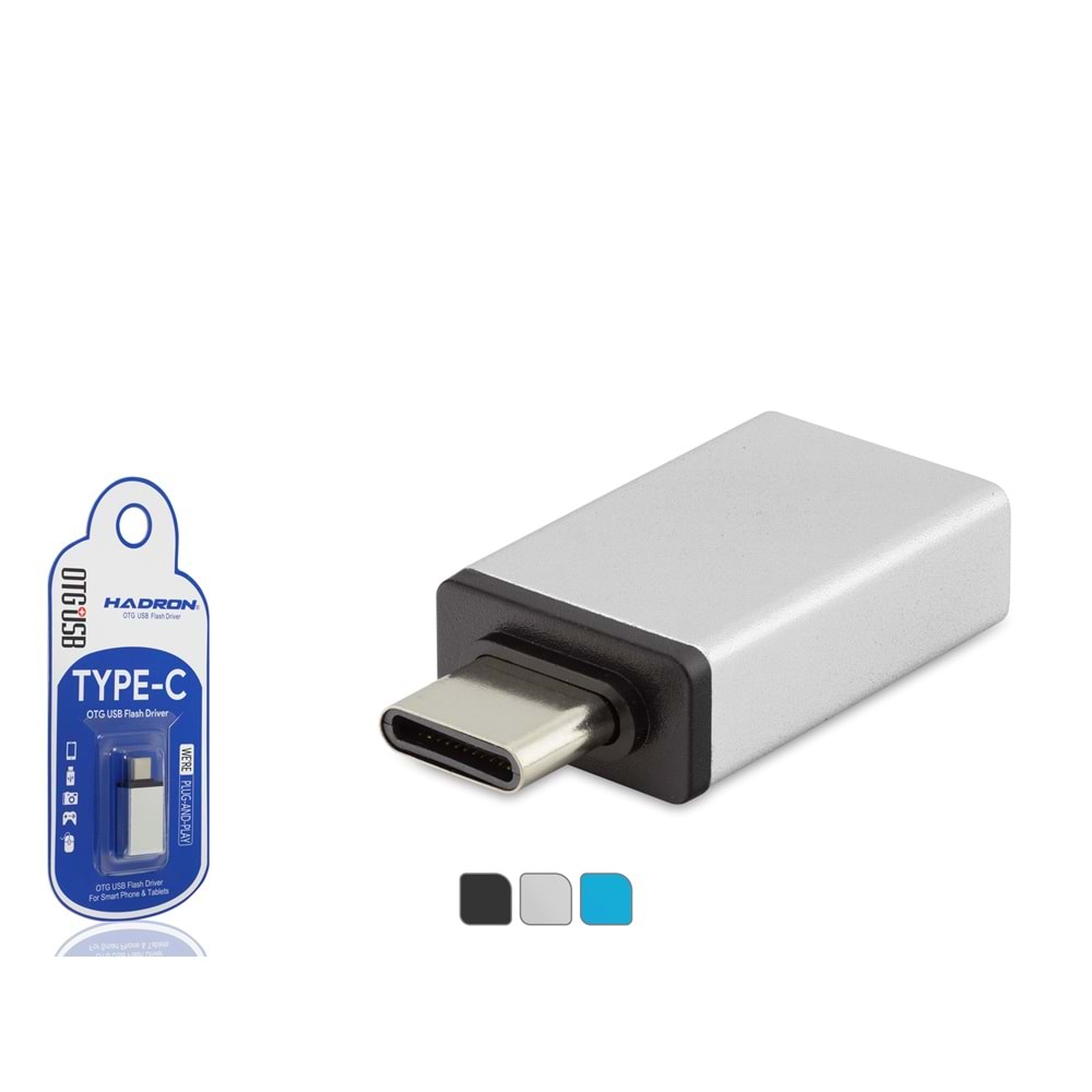 HADRON HDX5050 Type-C to USB 3.0 OTG Dönüştürücü Adaptör