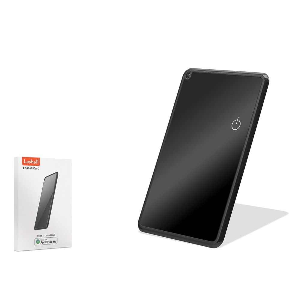 HADRON HDX8600 Find My Uyumlu Akıllı Takip Kartı Cüzdan Tipi Siyah