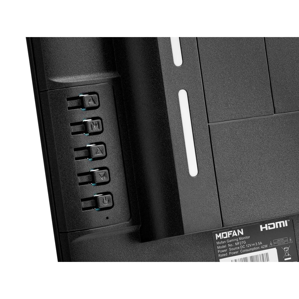 MOFAN MF27G 27 İnç IPS Oyuncu Monitörü 240Hz 0.5ms Full HD HDMI DP FreeSync Siyah