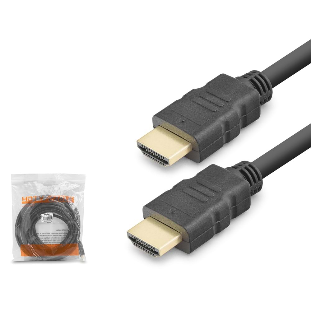 NODAR ND4004 HDMI Kablo OD 7.0 mm 10 m Siyah