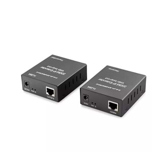 HADRON HDX1370 HDMI IP Extender Loop Out 1080p 60 Hz 200 m Siyah