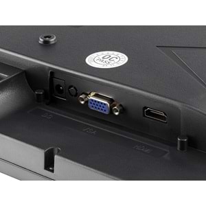 HADRON HDX9000 19 İnç LED Monitör HDMI VGA 75Hz 1440x900 Siyah