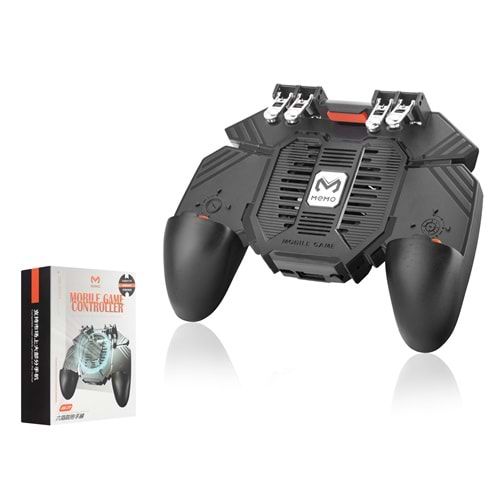 HADRON AK77-2 Soğutucu Fanlı Telefon Tutuculu Mobil Gamepad 4 Butonlu 4000 mAh Siyah