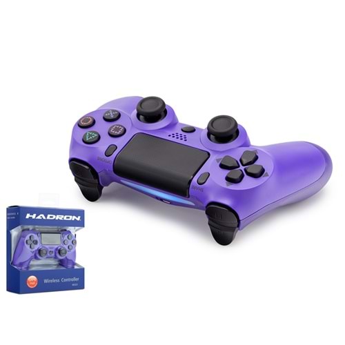 HADRON HD323D Bluetooth GamePad Oyun Kolu PS4 Uyumlu DoubleShock 4 Mor