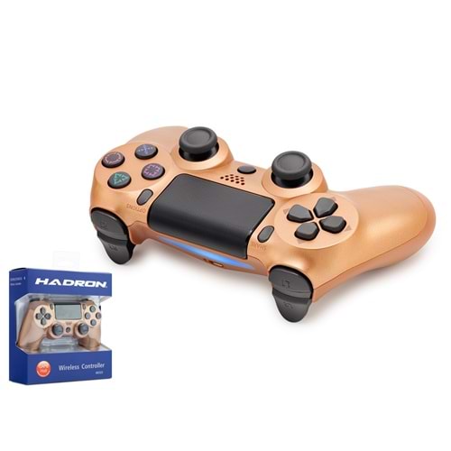 HADRON HD323J Bluetooth GamePad Oyun Kolu PS4 Uyumlu DoubleShock 4 Bakır