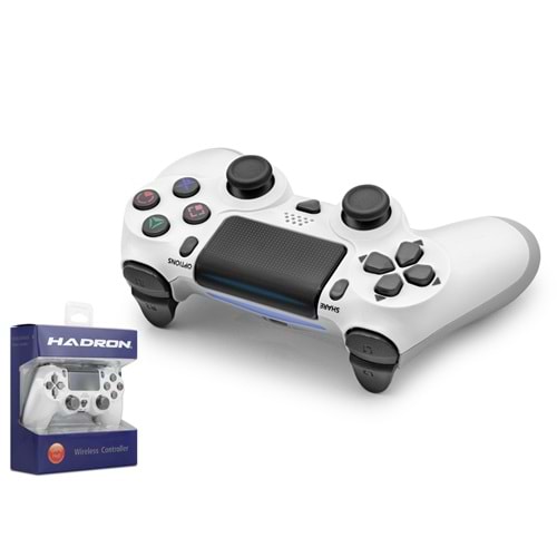 HADRON HD324B Bluetooth GamePad Oyun Kolu PS4 Uyumlu DoubleShock 4 Beyaz