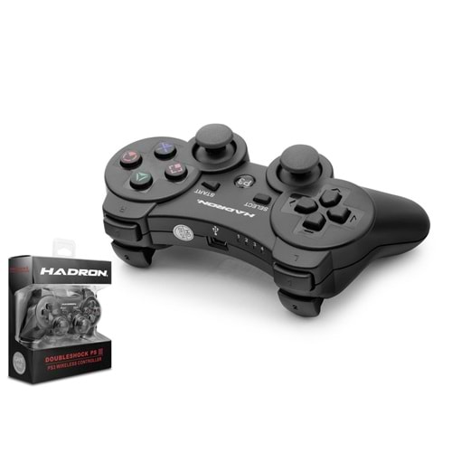 HADRON HD325 Bluetooth GamePad Oyun Kolu PS3 Uyumlu DoubleShock III Siyah