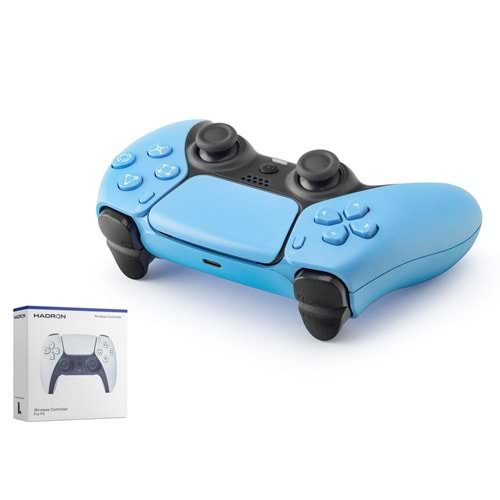 HADRON HD332B Kablosuz GamePad Oyun Kolu PS5 Uyumlu Dokunmatik Panelli Mavi