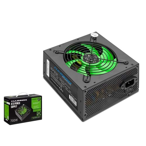 HADRON HD415 PC Power Supply Güç Kaynağı 700W 12 cm Fan ATX Siyah