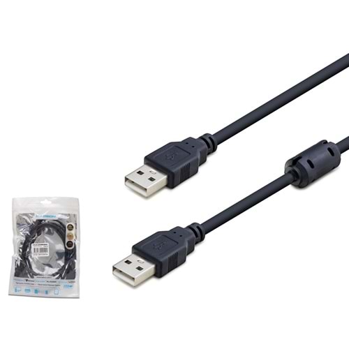 HADRON HD4346B USB Bağlantı Kablosu 3 m Siyah