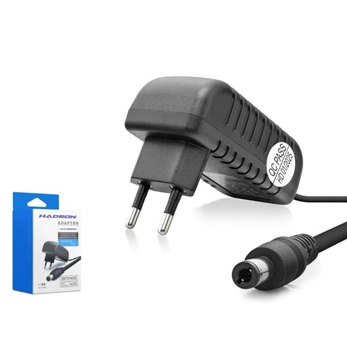 HADRON HD752 Modem Router Adaptörü 24W 12V 2A 5.5x2.5 mm Siyah