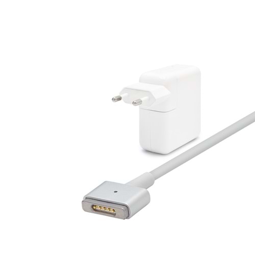 HADRON HD8830 Laptop Adaptörü 60W 16.5V 3.65A T Tip MacBook Beyaz