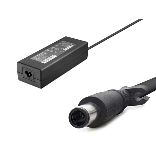 HADRON HD8869 Laptop Adaptörü 120W 18.5V 6.5A 7.4x5.0 mm HP Siyah