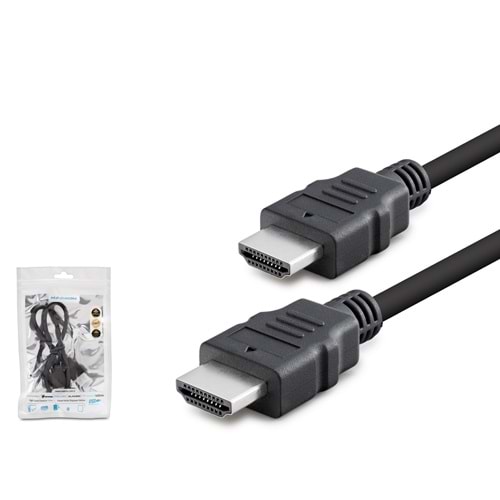HADRON HDX2006 HDMI Kablo OD 7.3 mm 5 m Siyah