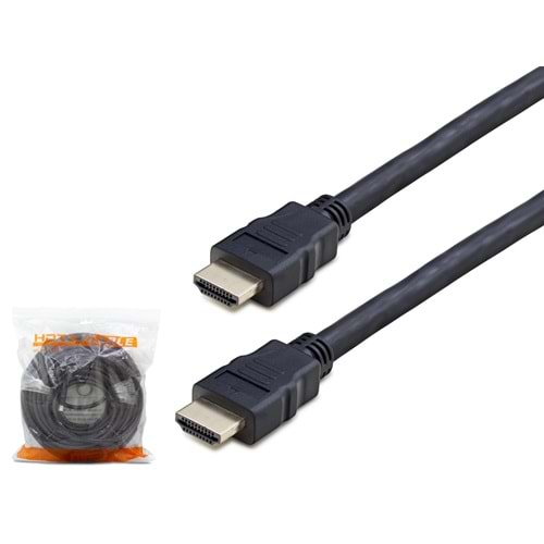 HADRON HDX2021 HDMI Kablo OD 7.8 mm 20 m Siyah