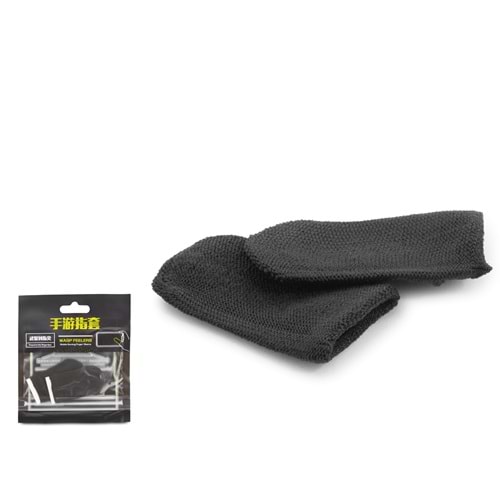 HADRON HDX3577P Mobil Oyun Parmak Eldiveni PUBG CoD Free Fire Dokunmatik Ekran Uyumlu Siyah