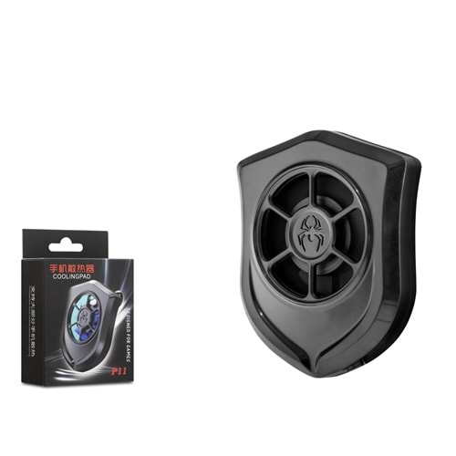 HADRON HDX4604 Telefon Soğutucu Fan Vantuz Siyah