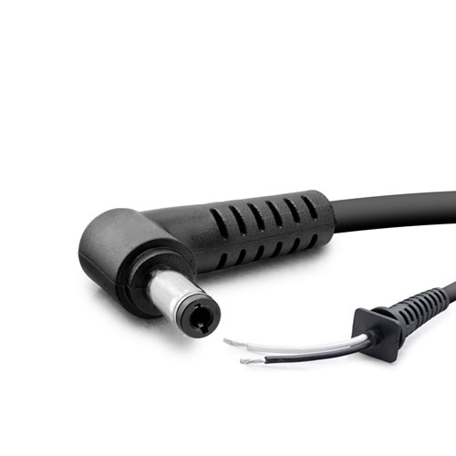 HADRON HDX5563 Laptop Adaptör DC Jack Kablosu 5.5x2.5 mm L Tip 1.2 m 150W Siyah