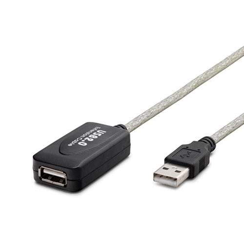 HADRON HDX7513 USB Uzatma Kablosu 10 m Siyah