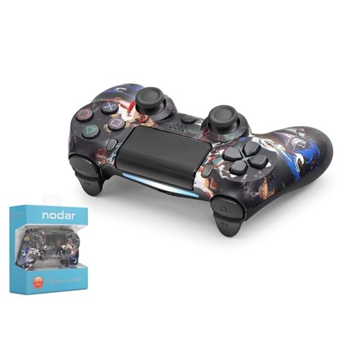 NODAR ND400AD Bluetooth GamePad Oyun Kolu PS4 Uyumlu DoubleShock 4 Karışık Renkli