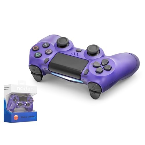 NODAR ND400G Bluetooth GamePad Oyun Kolu PS4 Uyumlu DoubleShock 4 Mor