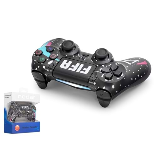 NODAR ND400R Bluetooth GamePad Oyun Kolu PS4 Uyumlu DoubleShock 4 Karışık Renkli
