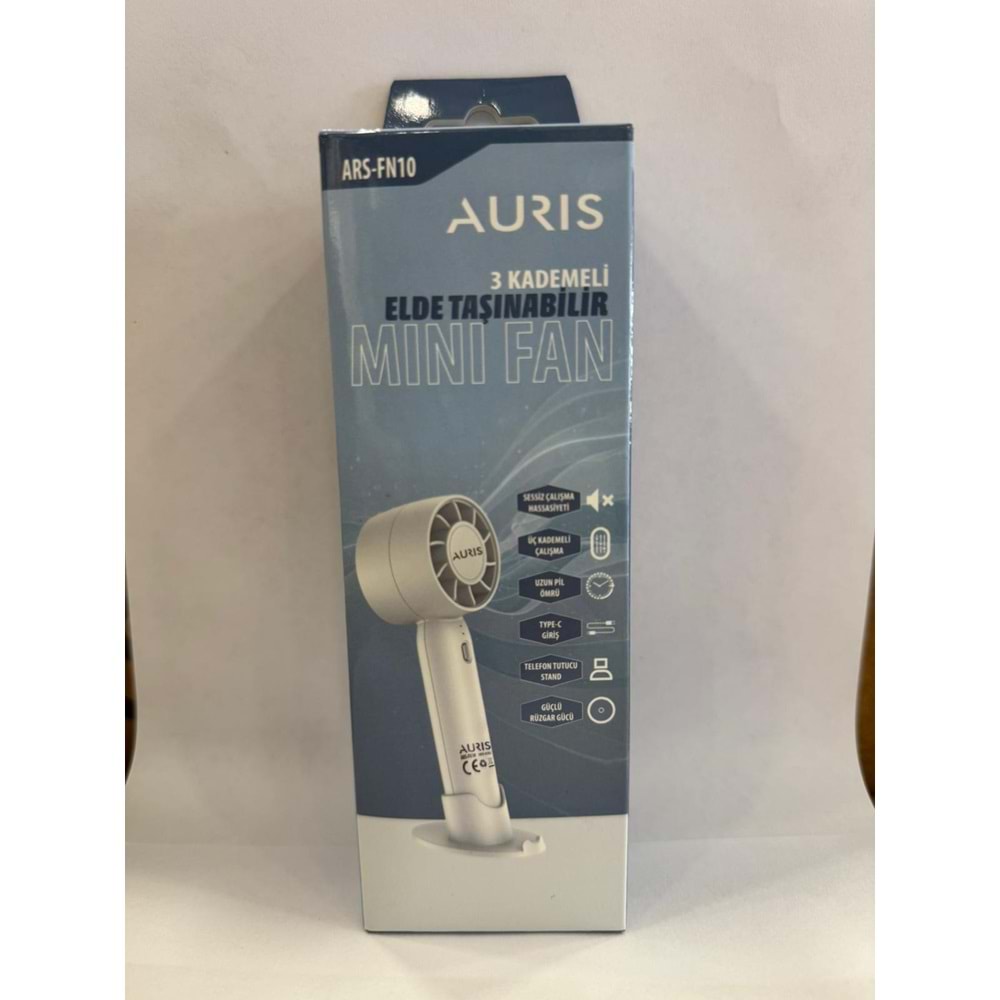 AURIS ARSFN10 3 Kademeli Taşınabilir El Fanı