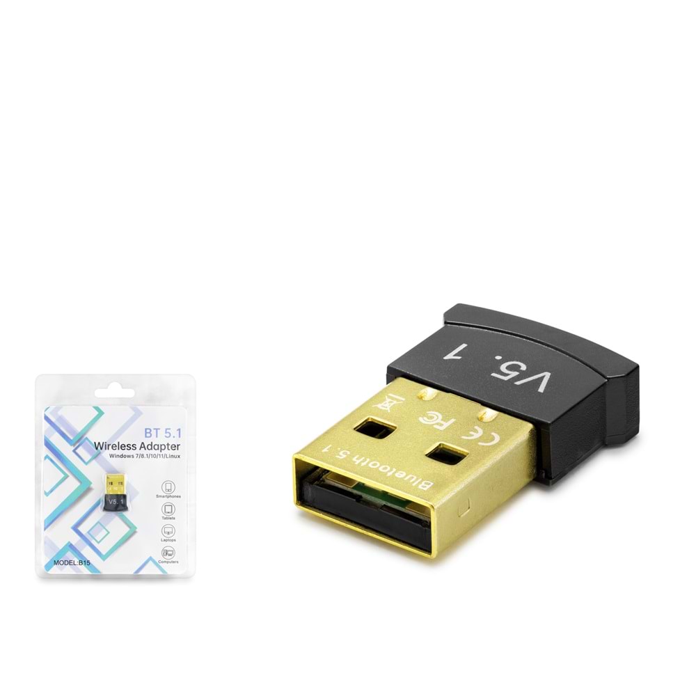 Hadron B15 Pc Usb Bluetooth Dongle V5.1
