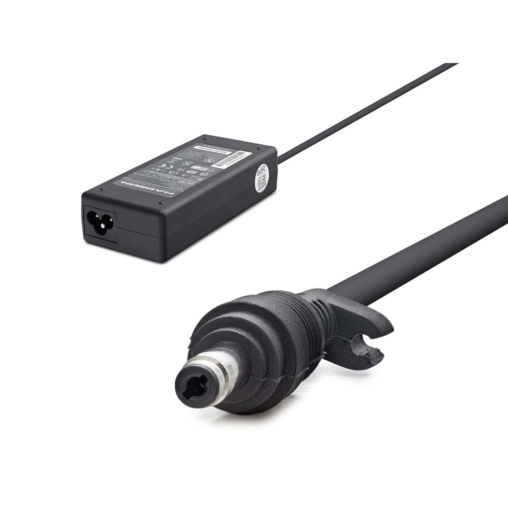 HADRON HD750 19V 4.74A 90W Laptop Adaptörü - 4.8x1.7mm - HP, Casper, LG Uyumlu - Siyah