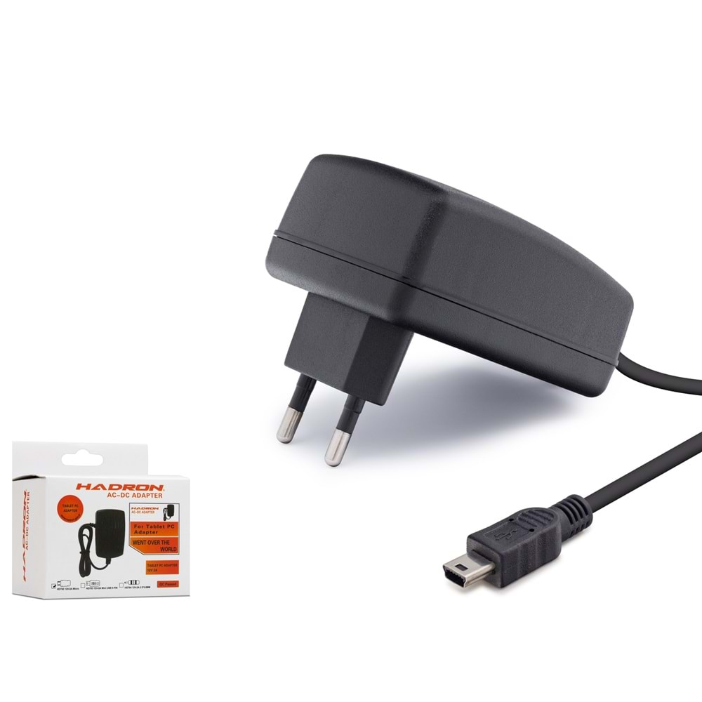 Hadron Hd782 Adaptör Tablet 12V 2A Micro Usb Siyah