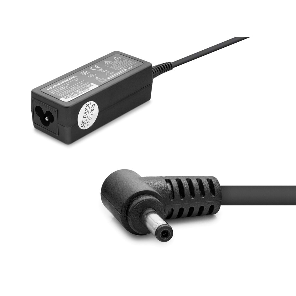 HADRON HD8873 12V 3A 36W Mini PC Adaptörü - 3.5x1.35mm - Siyah