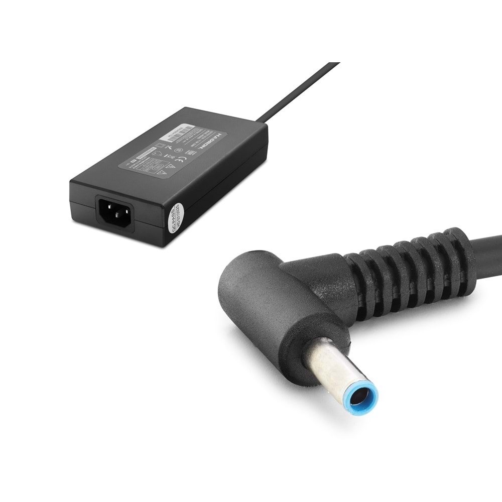 HADRON HD8892 19.5V 11.8A 230W Laptop Adaptörü - 4.5x3.0mm - HP, Dell Uyumlu - Siyah