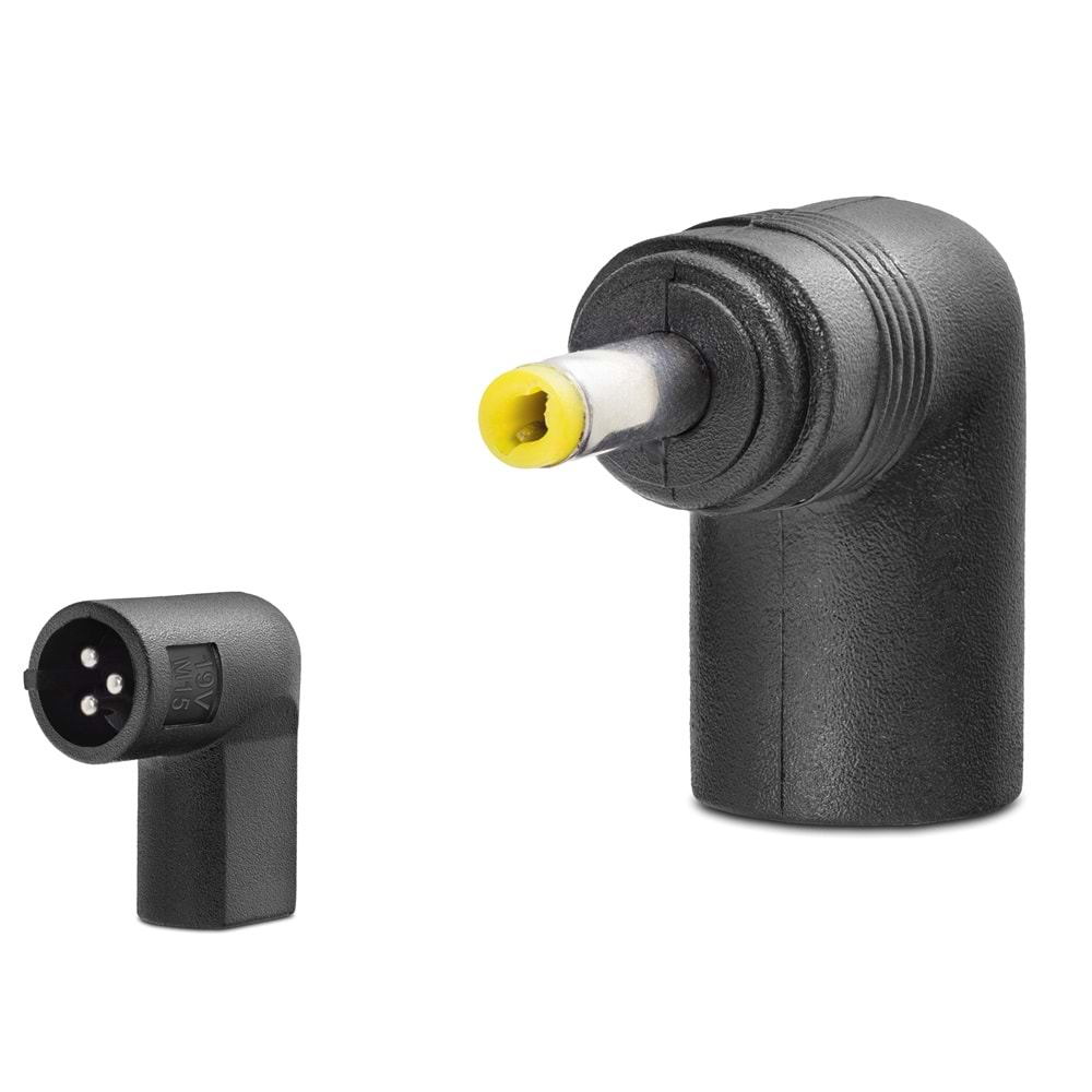 Hadron Hdx1410 Adaptör Power Jack Çevirici 5.5*1.7mm Siyah