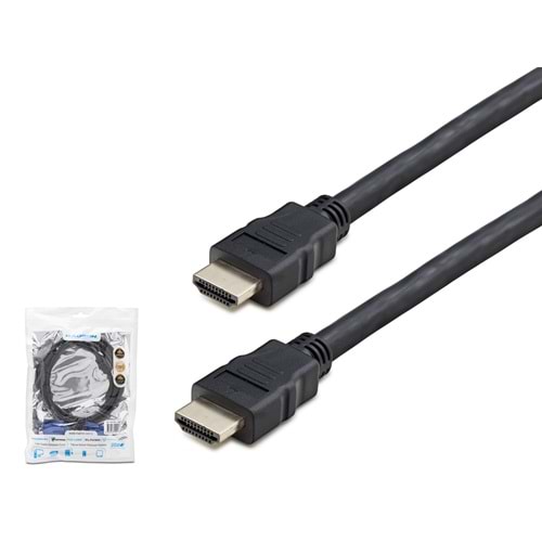 Hadron HDX2018 Hdmi Kablo Pvc Od7.8 10M Siyah
