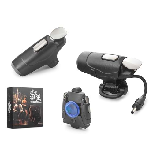 HADRON HDX3587 Mobil Oyun Aparatı Soğutucu Fan Set L1 R1 Otomatik Seri Atış - Siyah