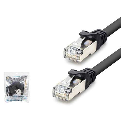 Hadron HDX5096 Cat7 Kablo 1000Gbt 250Mhz 20M Siyah