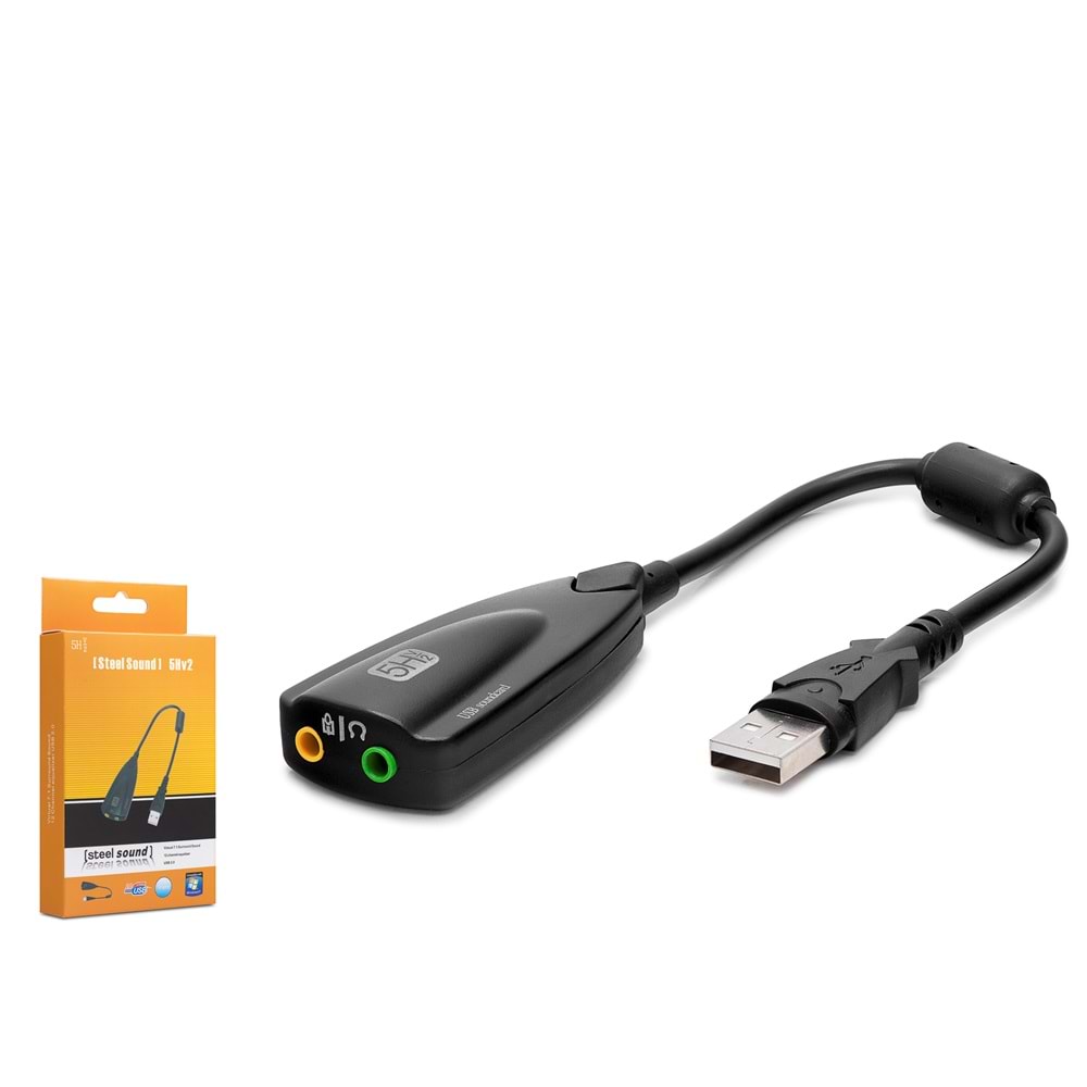Hadron Hdx5254 Ses Kartı Usb 7.1 5Hv2 Siyah