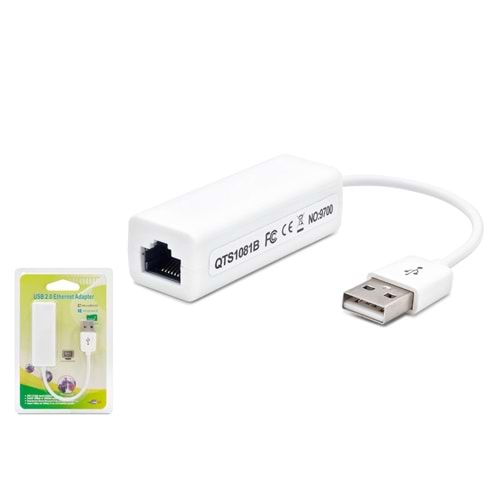 HADRON HDX5270 USB 1.1 Ethernet Adaptör 10/100 Mbps - Beyaz