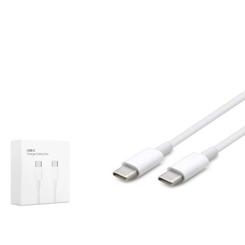 Hadron HDX7861 Type-C Şarj ve Data Kablosu 100W 2m Beyaz