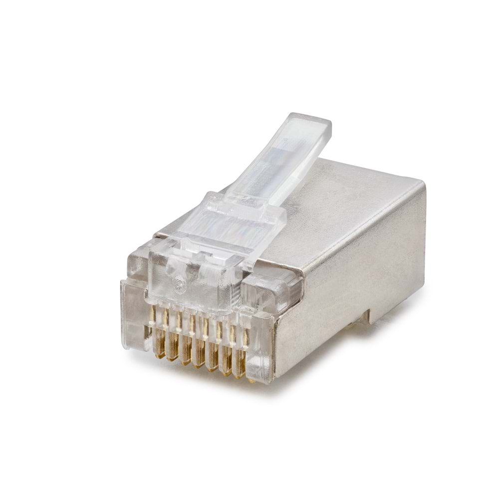Hadron Hr4738 Cat5 Konnektör Rj45 100Lü Paket Metal