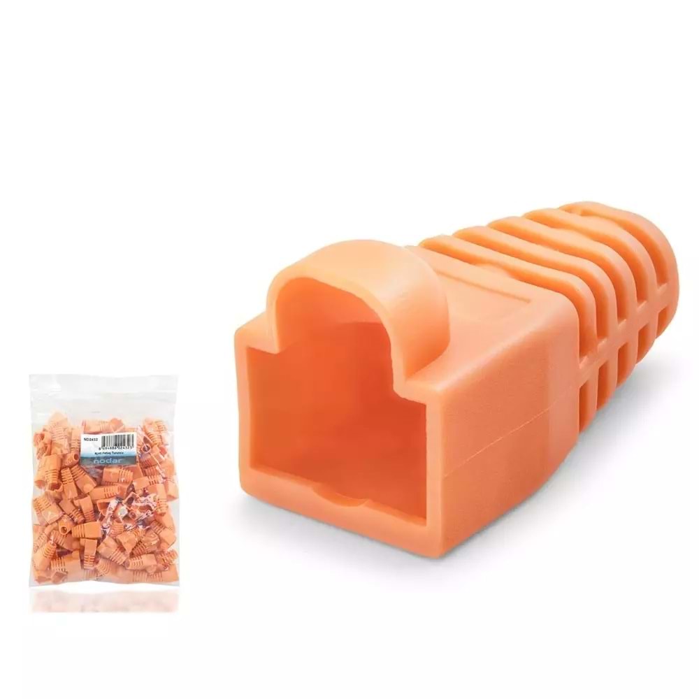 Nodar Nd2432 Rj45 Konnektör Papuç 100Lü Paket Turuncu