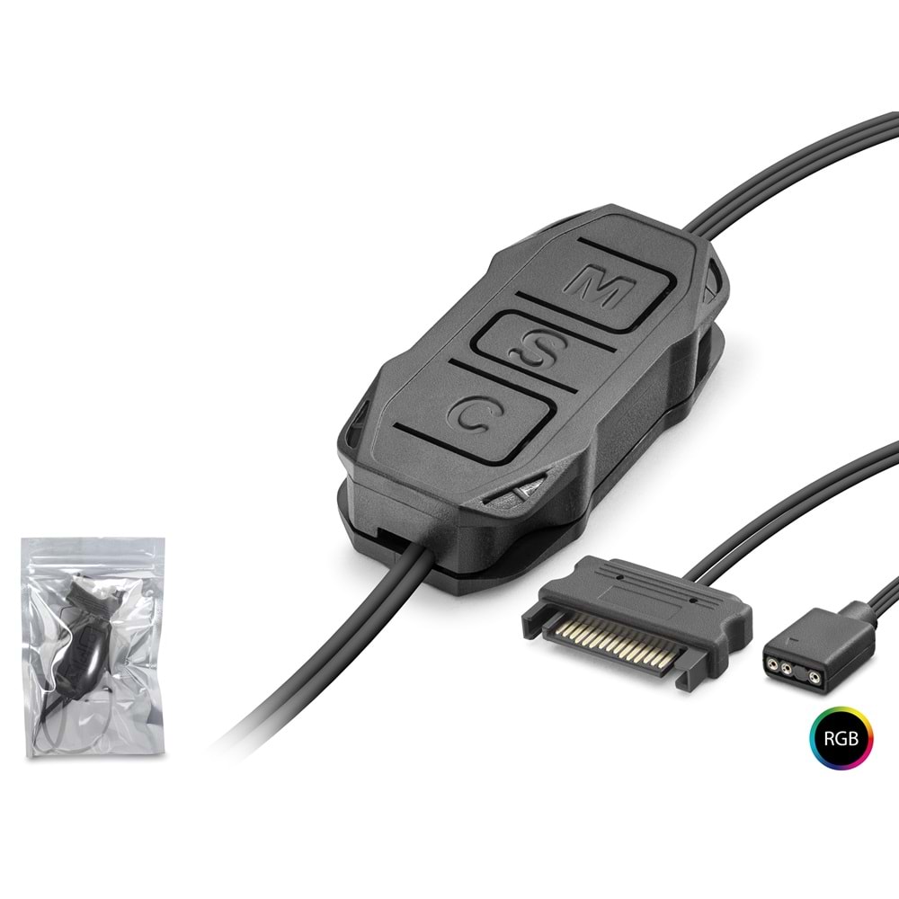 Nodar Nd2805 Mini Fan Kontroler ARGB Siyah