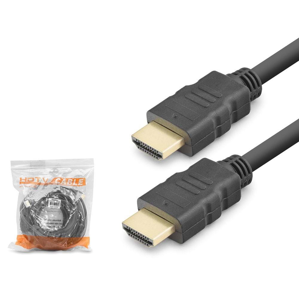 NODAR ND4005 HDMI Kablo OD 7.5 mm 15 m - Siyah